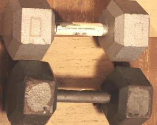 71 - 2 Dumbbells - 30lb & 35lb