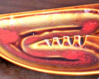 218 - Mid Century Ashtray - 10" x 6"