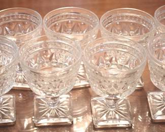 248 - Set of 8 Glasses - 4.5" Tall