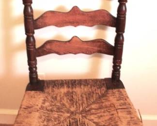 161 - Antique Chair - 43" x 18" x 16"
