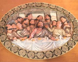 275 - Last Supper Plaque - 9 x 11