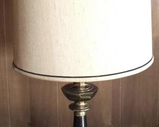 36 - Lamp - 39" Tall You are buying a used as-is electric/electronic item. We do not guarantee all components are present, and if it is not expressly stated, it is untested.