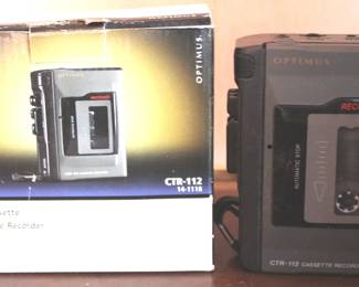 222 - Optimus Tape Recorder w/ Box