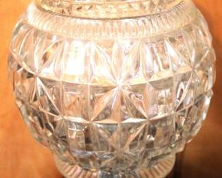 69 - Candy Dish w/ Lid - 16" Tall