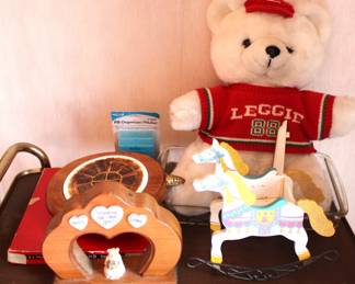 216 - Lot of Assorted Items to Include Teddy Bear