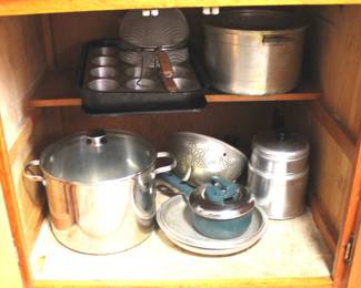 203 - Cabinet Lot of Items