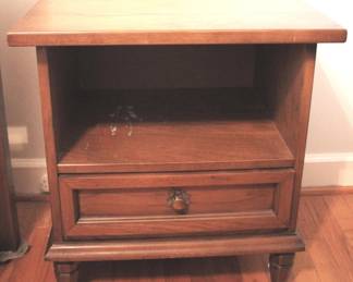164 - One Drawer Night Stand - 24" x 22" x 16"