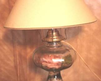 79 - Lamp - 20" Tall You are buying a used as-is electric/electronic item. We do not guarantee all components are present, and if it is not expressly stated, it is untested.