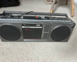 Panasonic AM/FM stereo ALC with radio cassette recorder
