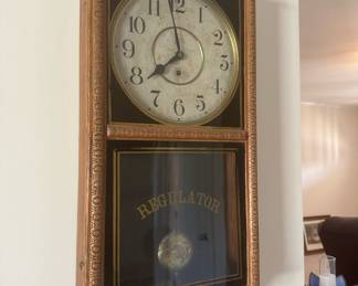Waterbury Antique Regulator clock