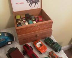 Collection of vintage toy cars
