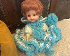 various antique dolls