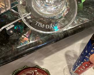 Tim Davies art glasses