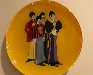 Beatles Yellow Submarine Plate