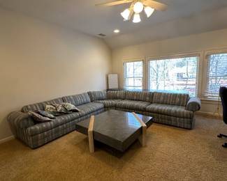 Mod Table and Large Sectional Sofa