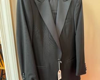 Christian Dior black tuxedo