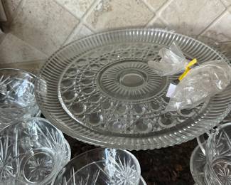 Antique cut glass