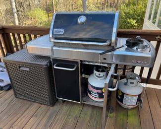 Weber propane grill