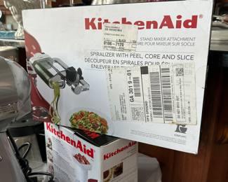 KitchenAid attachments new in box 