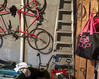 Tools bikes ladders