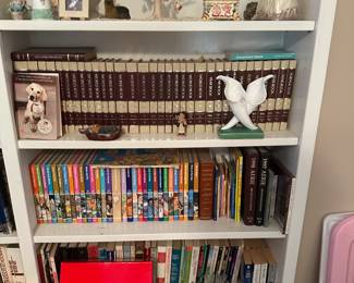 Books and decor