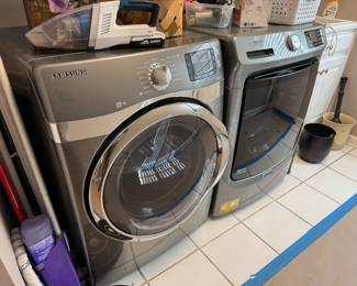 Washer and dryer