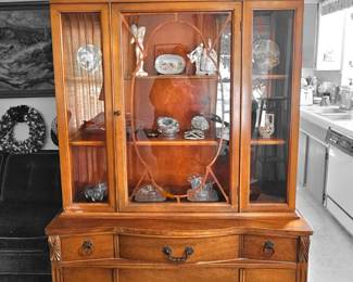 China cabinet.
