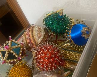 VTG Christmas ornaments 