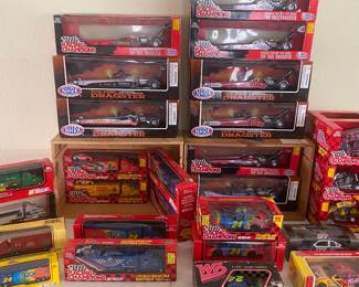 New never opened die cast race cars 