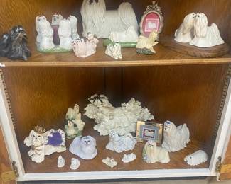 Lots of Maltese figurines