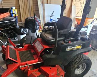 1 of 8 pictures - Snapper S125XT Professional Zero turn mower with 61 inch deck. Just over 100 hours on mower. Asking $3200 ** we will pre-sell this item if we receive asking price offers **