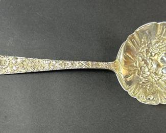 Kirk and Son repousse berry spoon