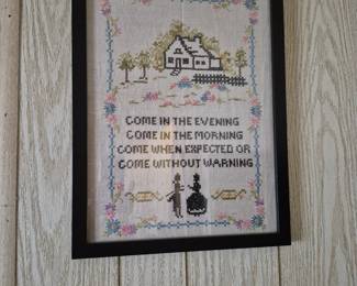 Cute vintage cross stitch