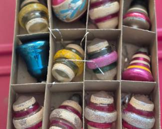 Vintage Christmas ornaments