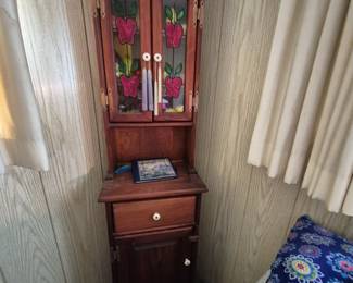 Nice tall slim cabinet