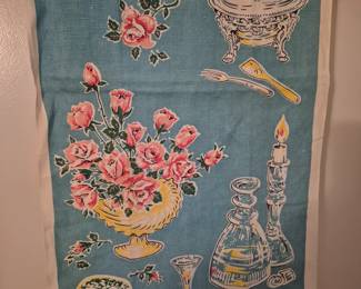 Darling Irish linen tea towel
