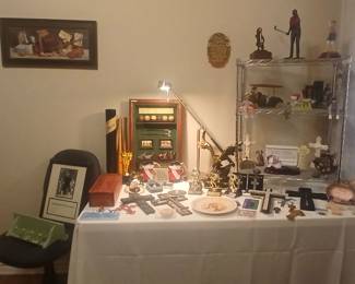 Golfing and Religious Items