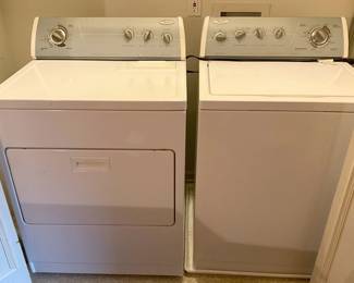 Whirlpool Washer And Dryer