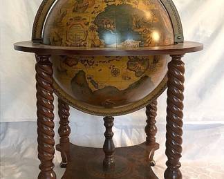 Vintage Globe Bar