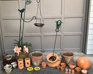 Garden Pottery Galore