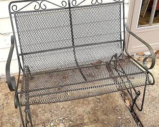 Outdoor Metal Glider