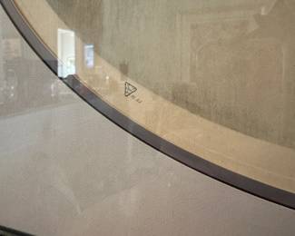 A19 - $40. Antony Victor "Roses" Art Deco Print 1934. Measures 26.75" wide x 22.5" tall.