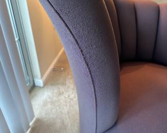 A107 - $120. Single Side Chair. (no pets in this home but it looks cat scratched on the tall side.)