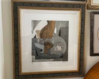 A22 - $75. Kosgood. #24/275. "Sauvignon". Framed measures 35" wide x 37" tall.