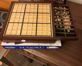 A66 - $10 Sudoku Wooden Puzzle Game.