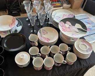 A110 - $125. Mikasa Vogue Set. Service for 8 of most pieces.