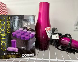 Conair hair rollers and dryer