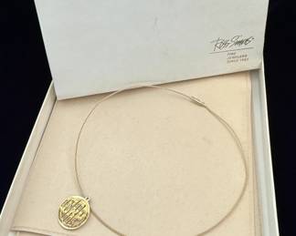 14K gold choker from Ross Simons