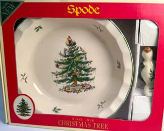 Spode "Christmas Tree" open box items