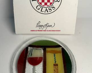 Peggy Karr Glass coaster